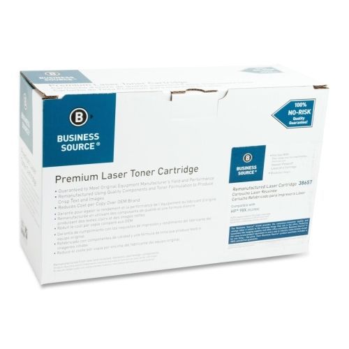 Business Source Remanufactured HP 98X Toner Cartridge - Black - Laser- BSN38657