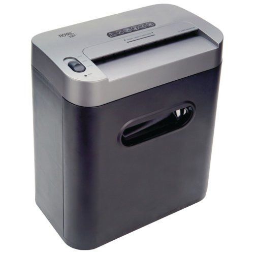 Royal 100X 29171Y 10-Sheet Full-Size Cross-Cut Shredder NOB