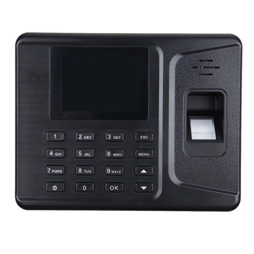 Black a-f261 fingerprint attendance time clock recorder tcp id card reader usb for sale