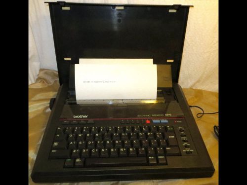 Vintage Brother EP5 Electronic Typewriter Works!