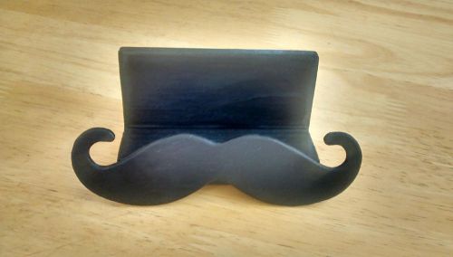 Handlebar Mustache Business Card Holder, Business Card Holder, Mustache