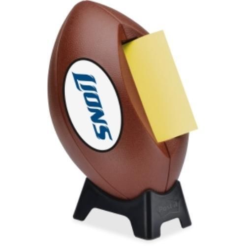 Post-it popup football team logo note dispenser - 3&#034; x 3&#034; - holds 50 (fb330det) for sale