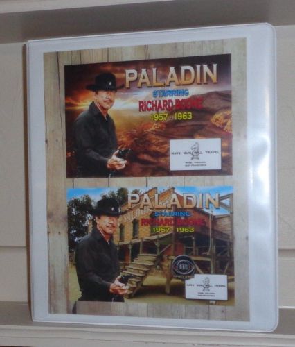 PALADIN NOTEBOOK BINDER. 3 RING BINDER. AUTOGRAPH, SCRAP BOOK. PHONE BOOK.