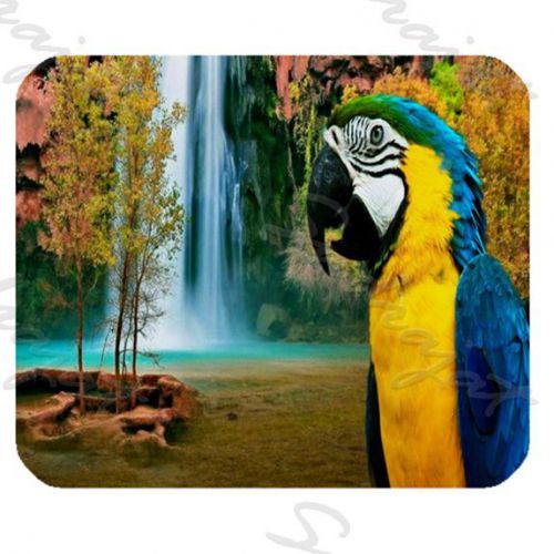 Hot Beautifull Parrot Custom Mouse Pad with Rubber backed for Gaming