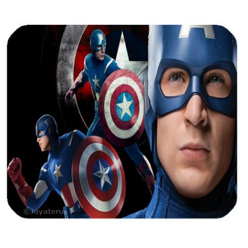 Brand New Captain America #1 Custom Mouse pad Keep The Mouse from Sliding