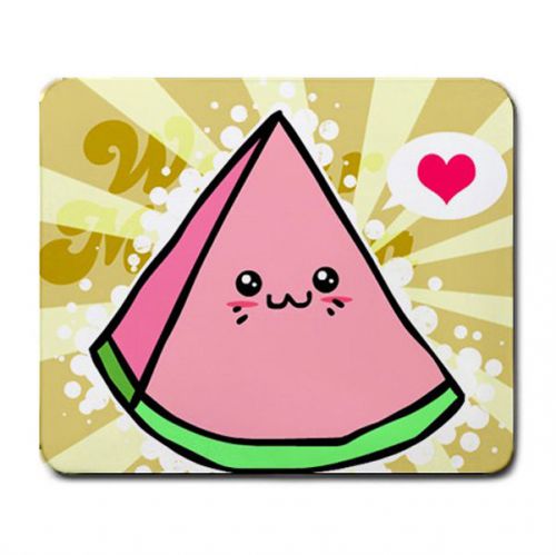 Sugar Baby Watermelon seedless vibrant pc mouse pad