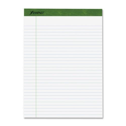 Ampad Envirotech Dual-purpose Legal Pad - 40 Sheet - 20 Lb - (amp40102)