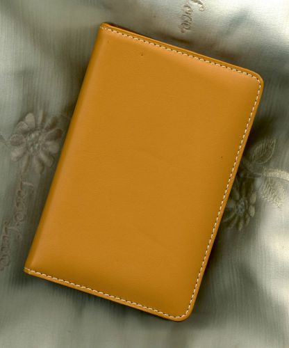 By Levenger -Morgan 3 x 5 Card Holder LEATHER TAN Card Holder