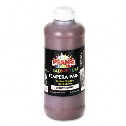 Prang Ready-to-use Liquid Tempera Paints - 16 Fl Oz - 1each - Brown (21607_40)