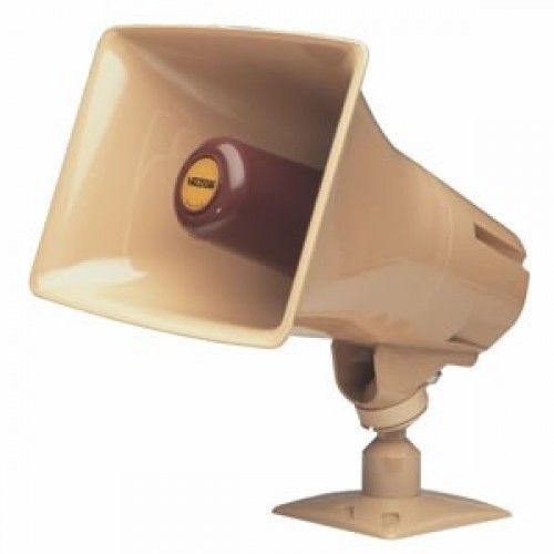 Valcom One-Way IP 5 Watt Paging Horn, Beige ( VIP-130L-BGE )