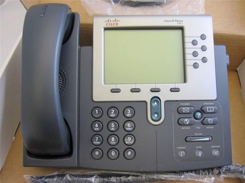 Cisco cp-7961g voip business class desktop phone grade-a refurbished #01w004 for sale