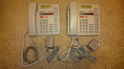 NORTEL M8314 (NT2N30AA31) PHONE GREY - 2 Lines