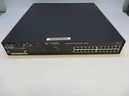 Foundry FastIron FGS624P 24-port Switch