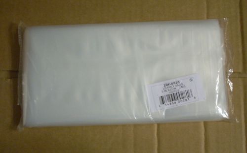 2400 - 5&#034; x 20&#034; poly bags - 2 mil., clear poly bags, flat, open top, new for sale