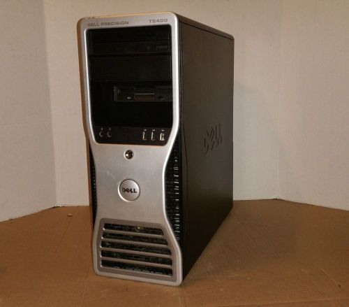 Dell Precision T5400 2 Xeon E5450 3.0Ghz 16G Memory 500GB Hard Drive Windows 7