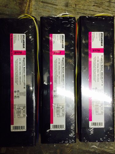 Three 277 Volt Magnetic Ballasts