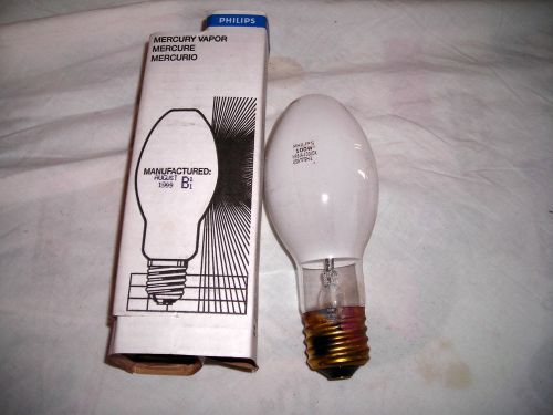 Philips mercury vapor light bulb h38mp-100dx 100w new in box lot of 2 for sale