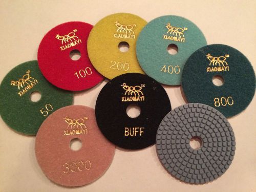 PREMIUM 4&#034; Wet/Dry Polishing Pads