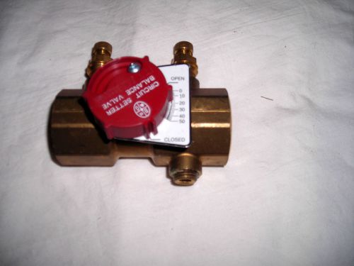 Bell &amp; Gossett Circuit setter 1&#034; NPT Balance Valve  1G01 J96705  NEW