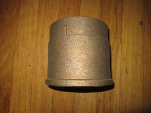 4&#034; CAST IRON -4&#034; - DWV ADAPTER COPPER SOLDER  HUB