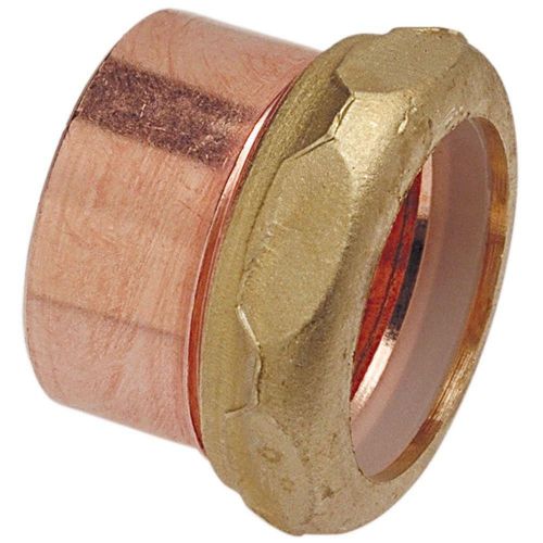 1-1/4&#034; DWV TRAP ADAPTER C x SJ COPPER CL901-7 NIBCO