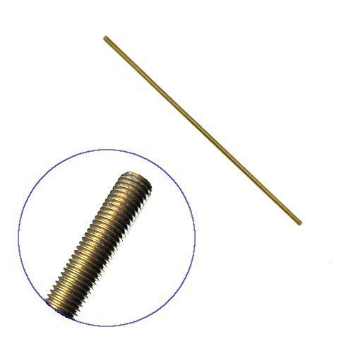 3/4&#034; x 3&#039; brass threaded rod for sale