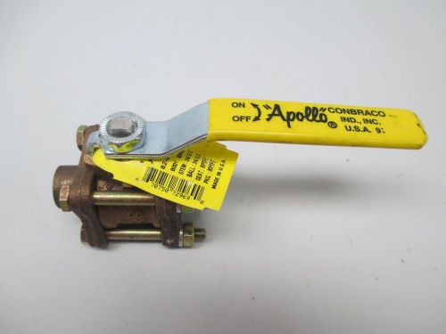 New apollo 82-243-01 600wog bronze 1/2in ball valve d269821 for sale