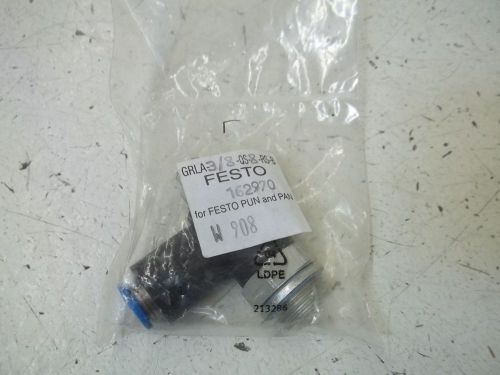 FESTO GRLA-38/-QS-8-RS-B 1-WAY CONTR. VALVE *NEW IN A FACTORY BAG*