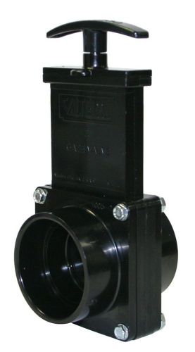 Valterra 7201 ABS Gate Valve, Black, 2&#034; Slip Brand New!