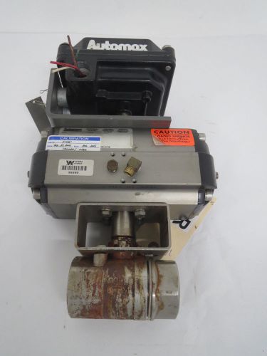 Apollo s85sr10 automax actuator positioner 1-1/2 in ball valve b438996 for sale