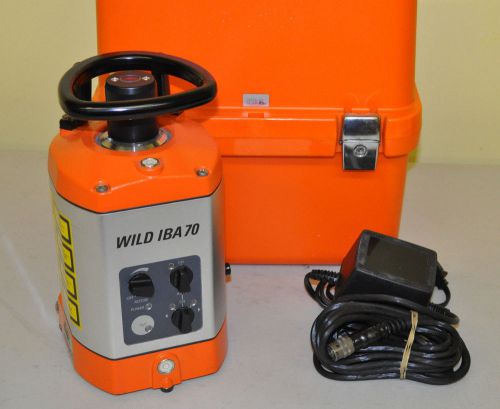 Leica Wild IBA70 Horizontal Vertical Rotary Laser - Appears Unused