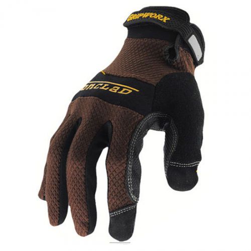 IRONCLAD Work Gloves GRIPWORX BGWB L Size 2 way high stretch Brown