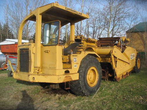 cat caterpillar scraper 613 self loading loader dozer