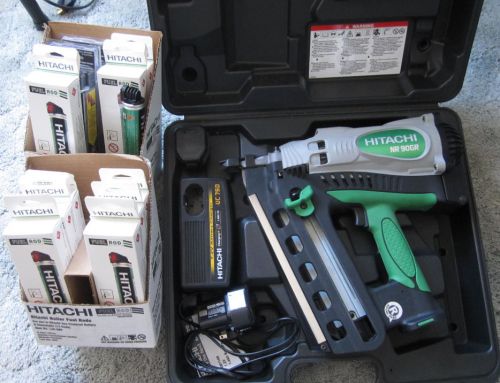 Hitachi cordless nail gun