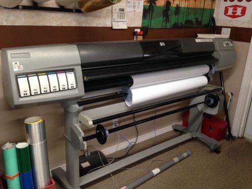 HP Q1254V DESIGNJET 5500PS 5500 60&#034; WIDE FORMAT COLOR PRINTER PLOTTER