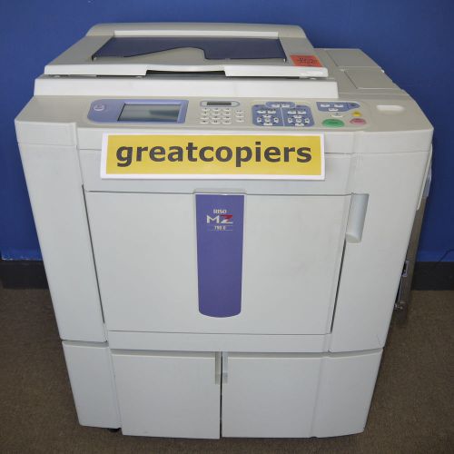 $28k riso mz790 2 color duplicator network printer nic + usb mz790u 27k -nice! for sale