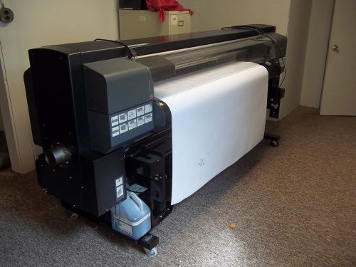 Hewlitt Packard HP 9000s Designjet 63&#034; Solvent Printer Q6665A