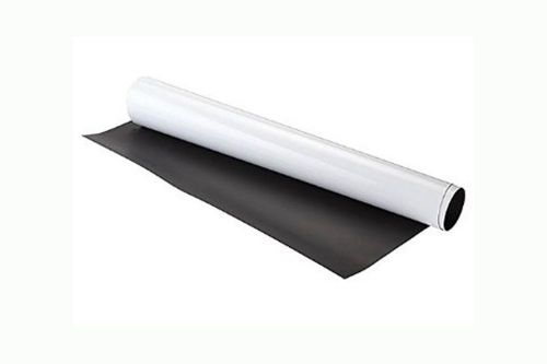 White Magnetic Car sign Material Vinyl Roll, Sheet 24 &#034; x 50&#039; Feet 30 mil