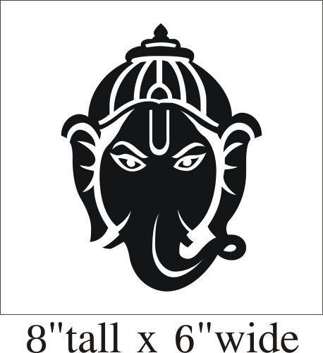 Om Aum Lord Ganpati Bappa Hinduism Car Truck Bumper Vinyl Sticker Decal-1813