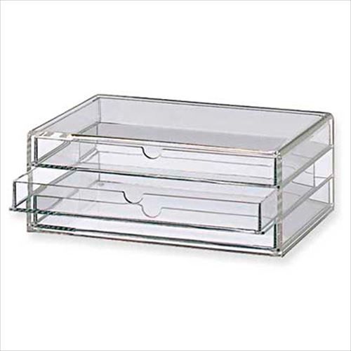 MUJI Large Acrylic case 3-stageDrawers Multipurpose 26cm Transparency Muji4