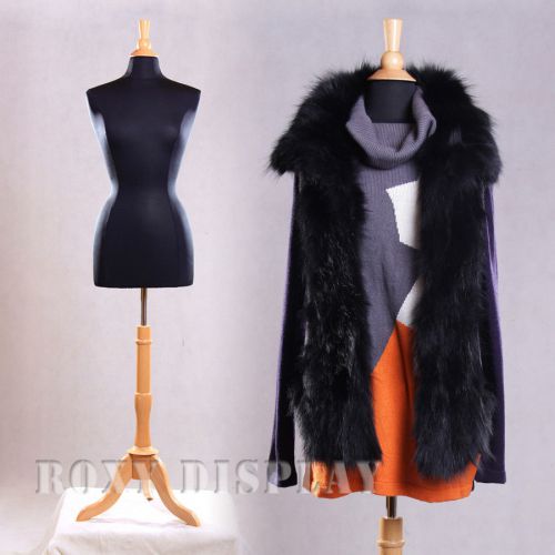 Female Mannequin Dress Form Hard Form F6/8BK+BS-01