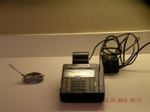 Credit card terminal hypercom t7p thermal 512k w/ power cord for sale