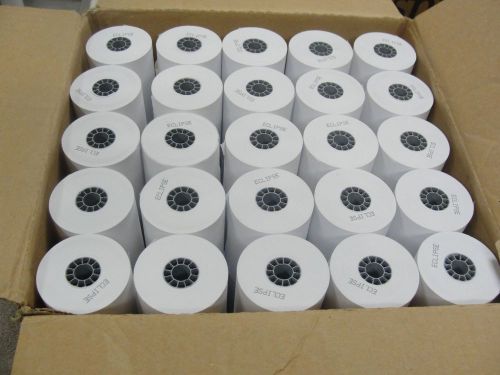 50 rolls Eclipse Paper 3&#034; x 97&#039; for credit card machine