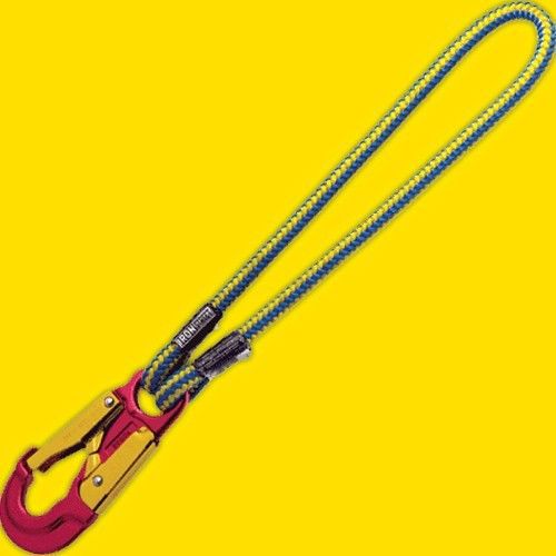 Tree Climbers Hip Prusik,16 Strand,Spliced,w/Aluminum Snap,5/8” &amp; Larger Lanyard