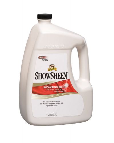 Show Sheen Hair Polish Detangler Mane Tail Tangle Free Horse Equine 1 Gallon