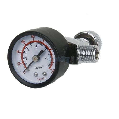 0-180 PSI Precision 1/4&#034; NPS Swivel Air Pressure Gauge