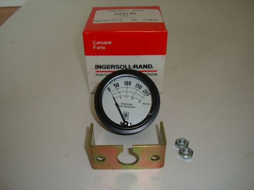 New Rochester Gauges Receiver Air Pressure Gauge, Ingersoll Rand Part # D48146