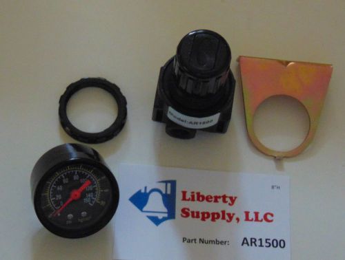 NEW Air Compressor Compressed Air Pressure Regulator W/ gauge,1/8 NPT Ports