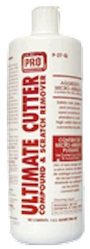 PRO ULTIMATE CUTTER MEDIUM/LIGHT DUTY COMPOUND SCRATCH REMOVER 32 OZ. QUART