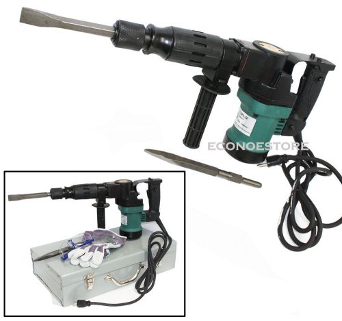 3000bpm 900w 1-1/2&#034; electric demolition hammer concrete breaker w/chisels bits for sale